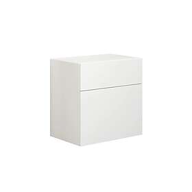 Dansani Calidris Glatt Skap 2 Skuff D40cm Ekstra høy Underskuff Grå eik 60cm