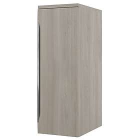 Linn Bad Mari Høyskap med dør Svart Matt 30cm