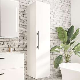 Linn Bad Ingrid Høyskap Hvit Matt Høyre Hengslet Innredning A