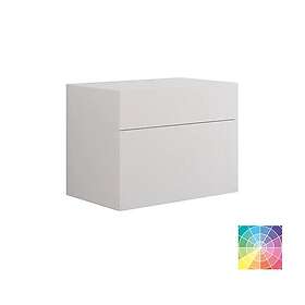 Dansani Calidris Rillet Skap 2 Skuff D50cm Ekstra høy Underskuff NCS Farge 40cm