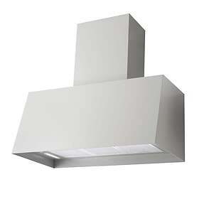 Røroshetta Grue Lav Sense Ventilator Vegghengt Børstet Stål 100cm Uten Kanal Fel