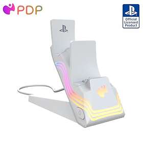 PDP Afterglow Wave Dual Charger White