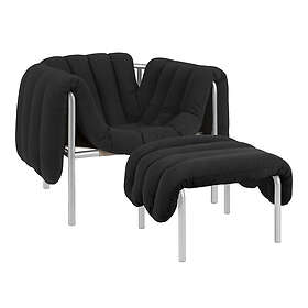 Hem Puffy Lounge Chair + Ottoman