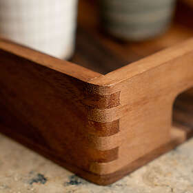 Zassenhaus Serveringsbricka 42x28x6 cm, akacia