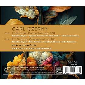 Baynovpianoensemble Quatuors Concertants Pour 4 Pianoforte CD