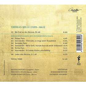 Dantes Diwiak, Thomas Selle Johannespassion 1643 CD