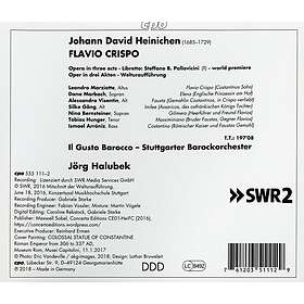 Heinichen, Marziotte, Arroniz Flavio Crispo CD
