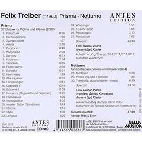 Treiber, Egri, Guttler Prisma Notturno CD