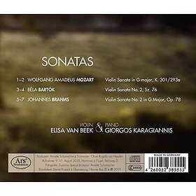Beek, Karagiannis Violin Piano CD