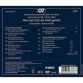Jochen M. Arnold Also Hat Gott Die Welt Geliebt CD