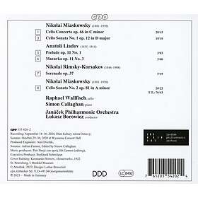 Raphael Wallfisch, Anatoli Liadov, Nikolai Miaskowsky Cello Concerto Cello Sonat