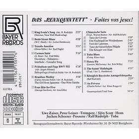 Renn Brass Quintet Faites Vos Jeux CD