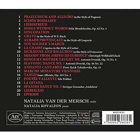 Natalia van der Mersch My Kreisler Album CD