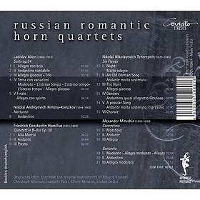 Deutsches Hornensemble Russian Romantic Horn Qrts CD