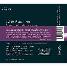 Lars Eidinger, Ulrike Eidinger J.s. Bach: Markuspassion CD