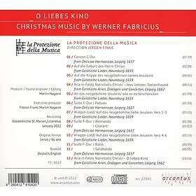 La Protezione Della Musica, Werner Fabricius O Liebes Kind Christmas Musi CD