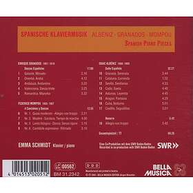 Emma Schmidt Spanische Klaviermusik CD