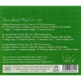 Pleyel, Sorkow, Fischer, Wiener ConcertVerein Orchestral Works 4 CD
