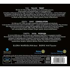 Elena Margolina, Iwan Franko, Sergei Eduardowitsch Bortkiewicz Tod Trauer Trost CD