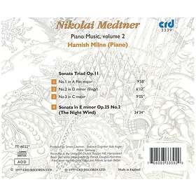 Milne Hamish Sonata Triad Op 11 CD
