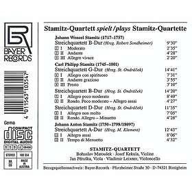 Stamitzjohann, Stamitz Qrt Str Qrts CD