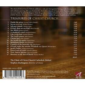 Oxford Christ Church Cathedral Choir Treasures Of Christ Church CD