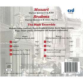 Nash Ensemble Clarinet Quintet In A K581 CD