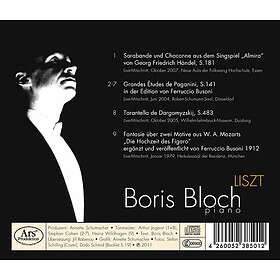 Boris Bloch Piano Works 1 CD
