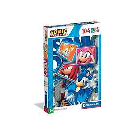 Clementoni Sonic Super Colour Pussel 104 Bitar
