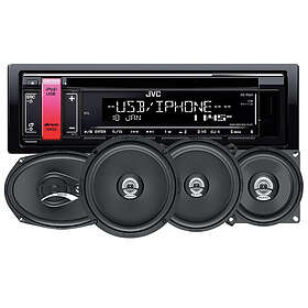 JVC KD-R691 & Hertz DCX-högtalare