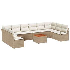 vidaXL Outdoor Furniture Set 11-parts 3347757