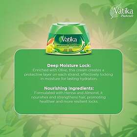 Vatika Hair Cream Nourish & Protect Olive 210ml