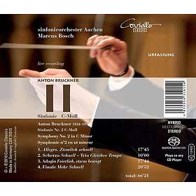 Aachen Sym Orch, Bosch Symphony 2 In C Minor (original Version) CD