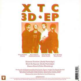 XTC 3d Ep The Cd CD