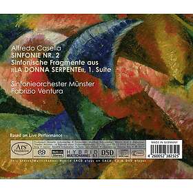 Casella, Sinfonieorchester Munster, Ventura Symphony 2 La Donna Serpente Fragments CD