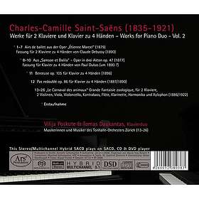 Tomas Daukantas Works For Piano Duo 2 CD