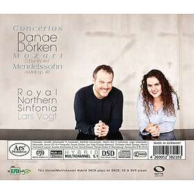 Dorken, Royal Northern Mozart & Mendelssohn: Concertos CD