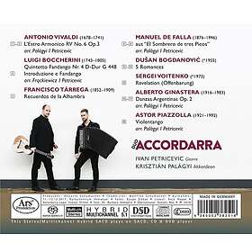 Duo Accordarra, Astor Piazzolla Mas Alla Del Sueno CD