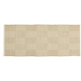 Hay Check rug Sand (80x200cm)
