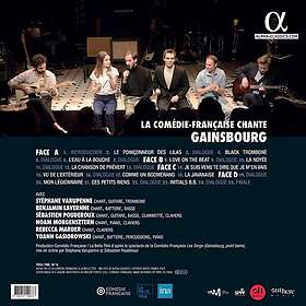 Rebecca Marder, Alain Goraguer, Marguerite Monnot, Serge Gainsbourg La Comediefrancaise Chante Gainsbourg LP/Vinyl