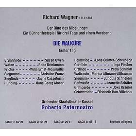 Roberto Paternostro Die Walkure CD