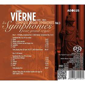 Stephen Tharp Complete Organ Symphonies 3 CD