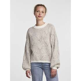 Pieces Pcjenna LS O-neck knit Cardigan (Dame)