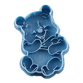 Cuticuter Moule 8 x 7 x 1,5cm Bleu