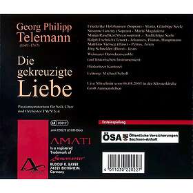 Holzhausen, J Rg Schneider, Manja Raschka, Matthias Vieweg, Ralph Eschrig, Susanne Gorzny Die Gekreuzigte Liebe: Crucified Love CD