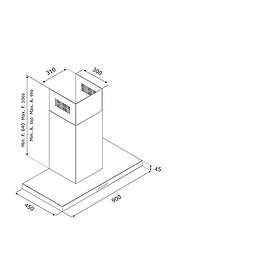 AirForce F201 90cm (Black)