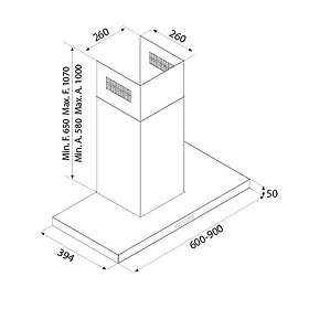 AirForce B-OX TSE 90cm (Black)