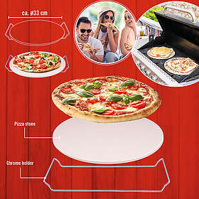 BBQ Collection 33cm Pizza Stone VIV-47456