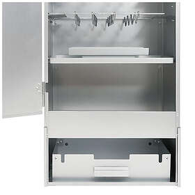 vidaXL BBQ Ugn Rökare med Bord