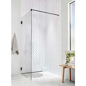 Contura Shower Showerama Art Brusevæg 110cm Sort
